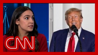 Trump speaks out after historic arraignment. Hear AOC’s reaction