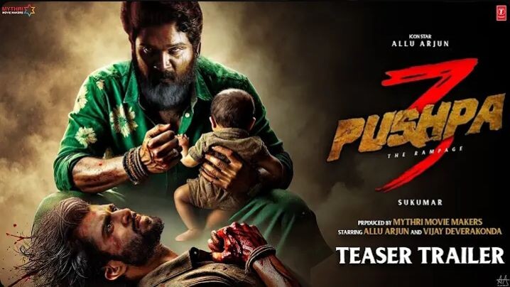 PUSHPA 3 : The Rampage - Hindi Trailer | Allu Ajrun, Rashmika M, Fahadh | Sukumar | Pushpa 2 Movie