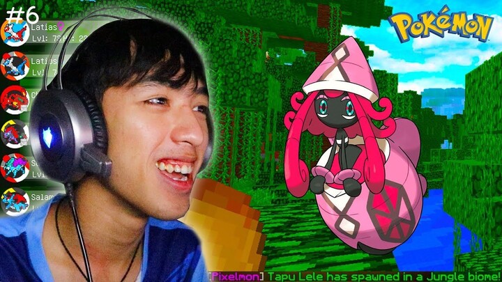 มายคราฟ เอาชีวิตรอดในโลกโปเกม่อน #6 Tapu lele โปเกม่อนในตำนาน!!