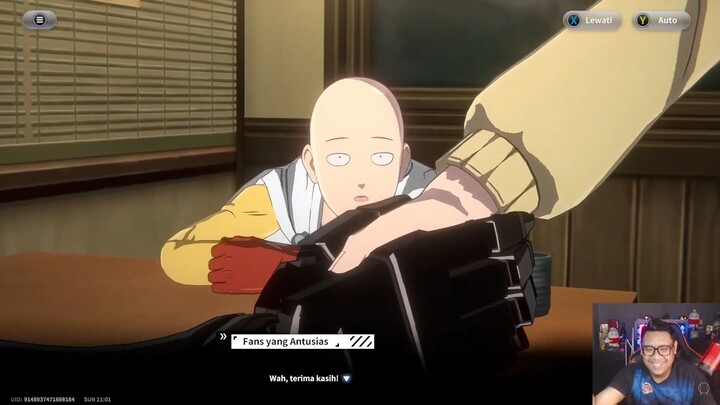 SAITAMA bertemu Rank A Peringkat 1 One Punch Man World Mobile