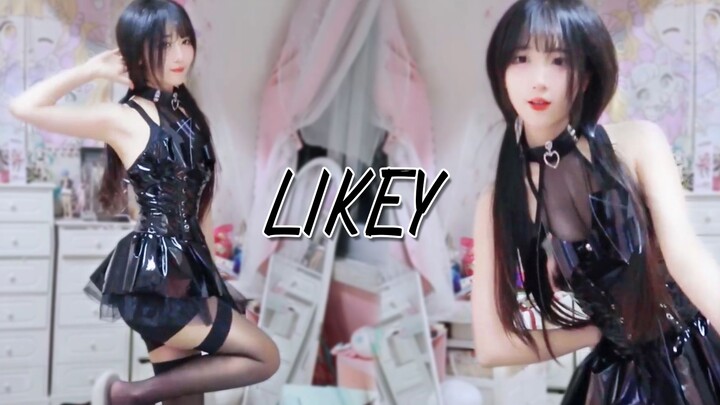 【王曼曼】Double-tailed leather jacket little devil LIKEY 2023-02-07