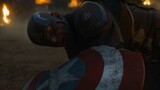 Captain America vs Thanos Fight Scene - Captain America Lifts Mjolnir - Avengers