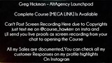 Greg Hickman Course AltAgency Launchpad Download