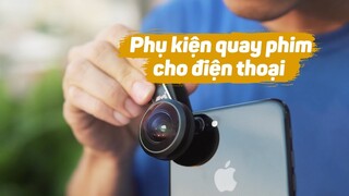 Phụ kiện quay phim cho điện thoại nên có // Gimbal - Lens - Tripod...