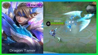 KIMMY NEW SKIN | FROST WING DRAGON TAMER SKIN 🟢 MLBB