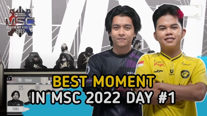 BEST MOMENT IN MSC 2022 DAY #1 | MOBILE LEGENDS INDONESIA