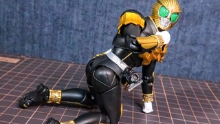 【开箱试玩】翘屁嫩男？万代 真骨雕 假面骑士beast 兽爷＆披风set