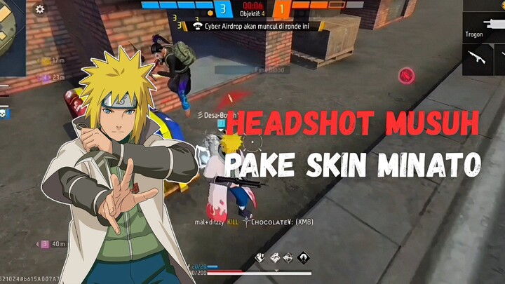 Buat Musuh Panik Dengan Skin Minato Free Fire😱
