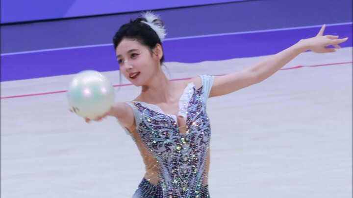 [Zhao Yue] ลูกบอลยิมนาสติกลีลา Supernova Games ครั้งที่ 5 (ภาพหน้าจอแนวตั้ง) | การสร้างสรรค์ 3 ความส