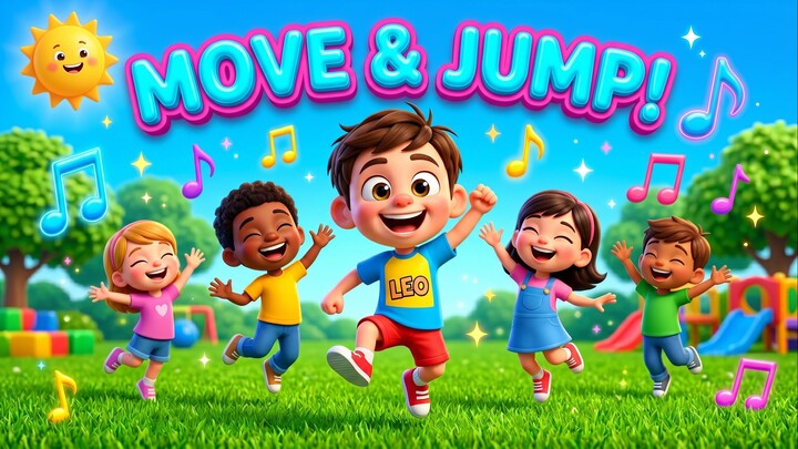 Action Verbs Song for Kids 🏃‍♂️ Learn Verbs & Actions | Nursery Rhymes