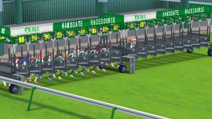 Sakura Bakushin O Hakodate Sprint Stakes G1 Run