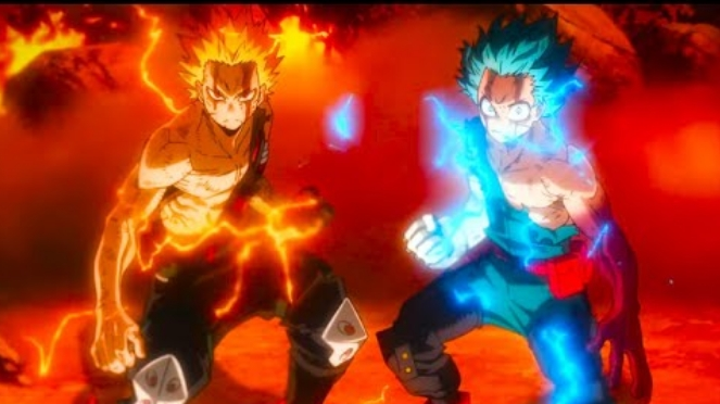 僕のヒーローアカデミア! Deku and Bakugo get very MAD and want to beat Nine (MHA RAMPAGE) デクとバクゴはとても怒ってナインを倒したい