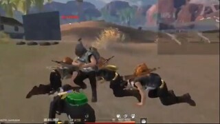 PUBG - Tournament Highlight 2  1 vs 4 Against TsgArmy     Casters reaction