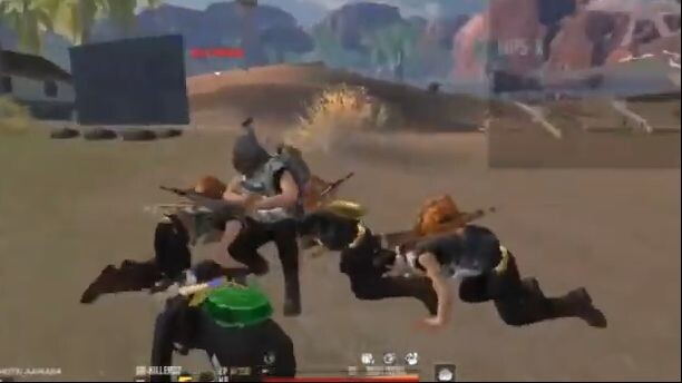 PUBG - Tournament Highlight 2  1 vs 4 Against TsgArmy     Casters reaction