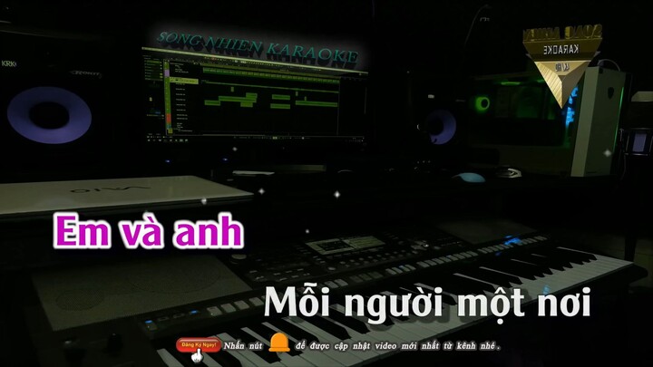 Karaoke Vằng Trăng Khóc Tone Nữ Beat Chuẩn song nhienn karaoke