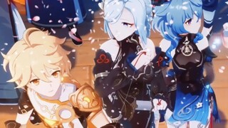 「她的眼睛始终在我身上」