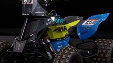 Quad Yamaha Raptor 700 in Dakar Desert Rally. Moto racing group