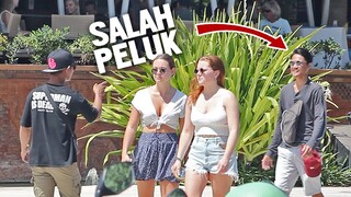 SALAH PELUK ORANG PRANK, MALAH PELUK BULE