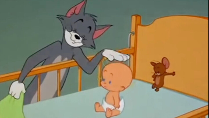 Tom also loves babies.