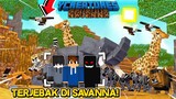 Aku Mencoba Bertahan Hidup Di Savanna Africa Di Minecraft !!