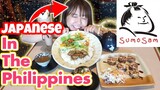 Japanese Girls Try Japanese food in the Philippines, SumoSam! Is It Real Japanese Food?