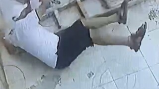 the most insane fall of all times 😂😂😂