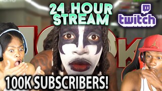 BEST OF KAI CENATS 24 HOUR STREAM (100.00 SUBSCRIBES) | Twitch Compilation REACTION 😱😱😱