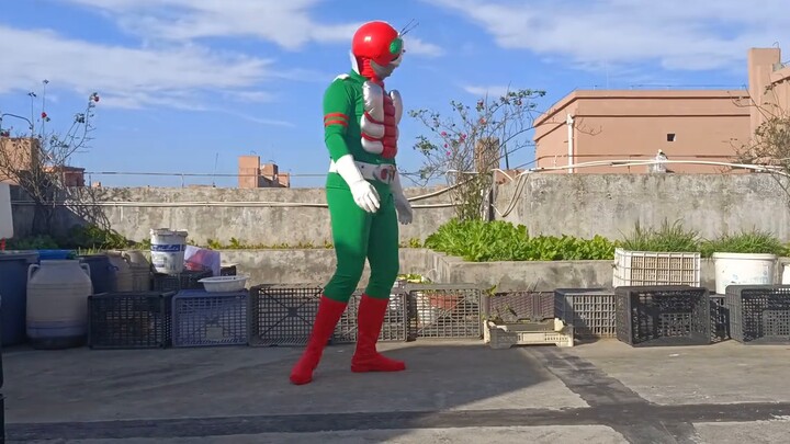 The most restored Kamen Rider V3 leather suit in China