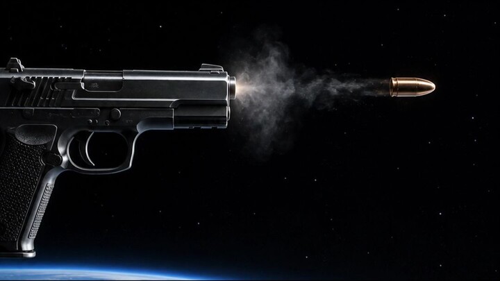 What Happens If You Fire a Bullet in Space?