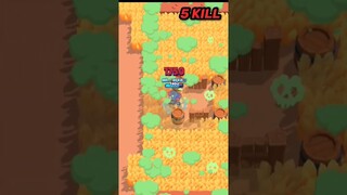 OP shelly 9 kill #brawl_stars #hyra #shelly_star 1v9