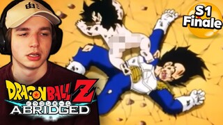 Vegeta's DEFEAT?! | Dragon Ball Z: Abridged REACTION Episode 10 Part 2-3 (Season 1 Finale!)