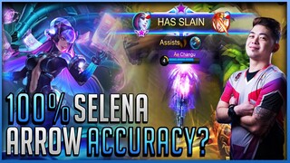 CHANGU WITH 100% SELENA ARROW ACCURACY?! | MOBILE LEGENDS PH