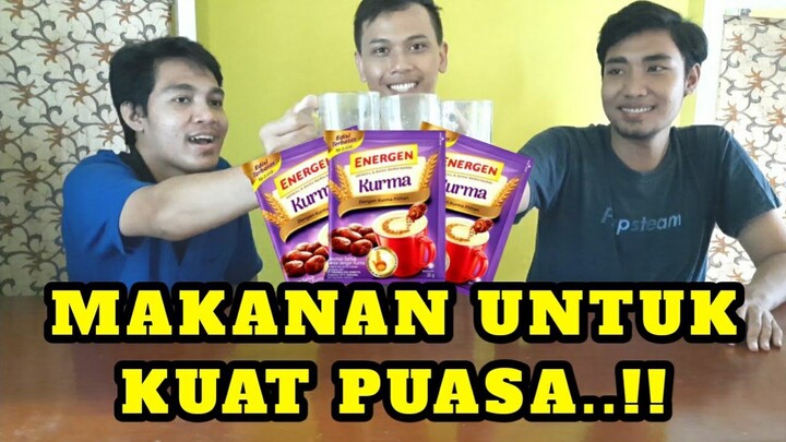 ENERGEN KURMA ..!! "EDISI TERBATAS" RAHASIA KUAT PUASA - review minuman energen rasa kurma