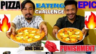 Epic PIZZA EATING CHALLENGE Manipuri || PIZZA chaba hanba thuba tanaba