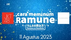 FULL VIDEO CARA MEMINUM RAMUNE + SENTANSAI ELLA #JKT48 - 11 Agustus 2023