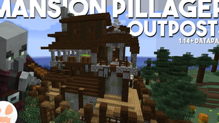 MANSION PILLAGER เอาท์โพสต์! Better Outposts Pack