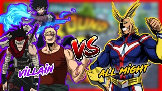 DABI STAIN MUSCULAR VS ALL MIGHT | My Hero One Justice