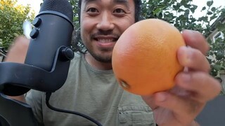 ASMR EATING SOUNDS - GRAPEFRUIT