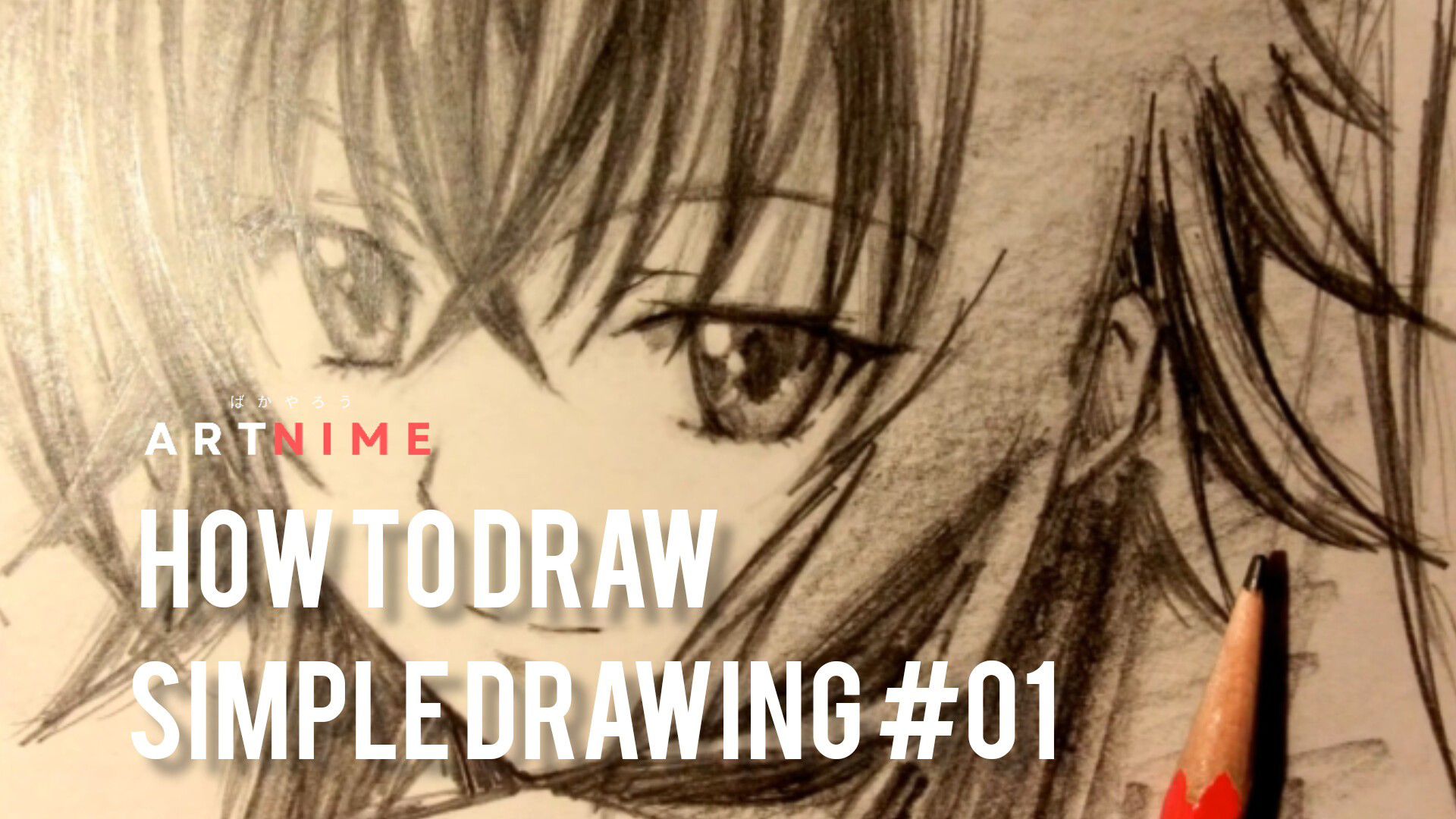 HOW TO DRAW ANIME  SPEED DRAWING - MENGGAMBAR MENGGUNAKAN PENSIL