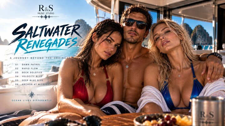 Saltwater Renegades — Full Album | Cinematic Pop Rock & Ocean Anthems