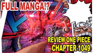 REVIEW ONE PIECE CHAPTER 1049 - LUFFY BERHASIL MNJATUHKAN KAIDO KE DALAM TANAH!!