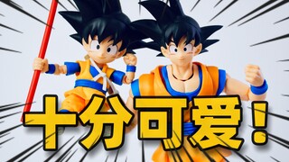 166元入手的大魔悟空开箱&提升胸腰可动方法 shf龙珠孙悟空万代贝吉塔劲敌