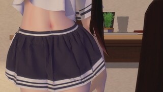 [Ling Yuan MMD|Fabric] One day, after class, a bird quietly walked into a classroom. . .