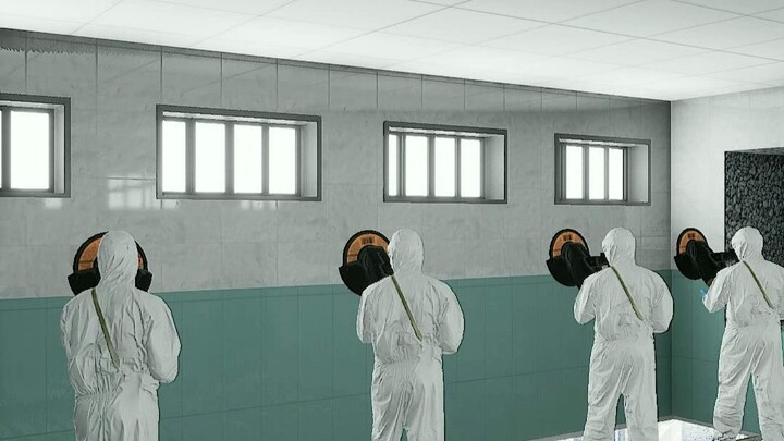 كل طلاب المدرسة يذهبون إلى المرحاض، مرحاض واحد يكفي للجميع!!!