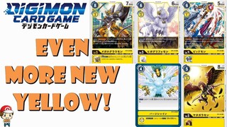 EVE MORE New Yellow Digimon Revealed! (BT4 - Great Legend Reveals)