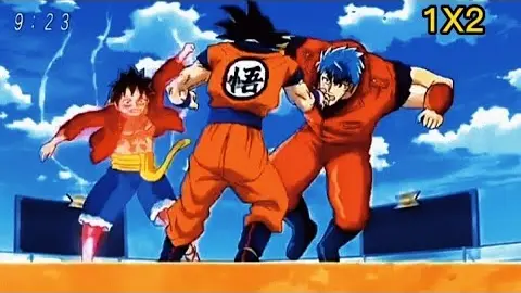 Luffy Vs Goku X Toriko One Piece Torneio Bilibili