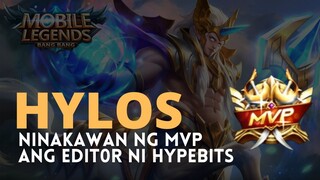 Hylos Ninakaw MVP ng Editor ni Hypebits | Hylos Mobile Legends Gameplay w/ KevinationTV