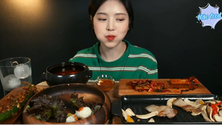 Thịt ba chỉ, cơm cuộn, canh tàu hủ 8 #amthuc