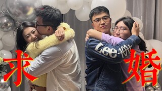 What’s it like helping your best buddy propose?