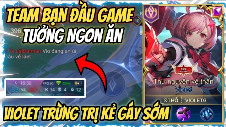 Gặp Ngay “ Thanh Niên Gáy Sớm ” Và Đây Là Cách Top Violet Thể Hiện Đẳng Cấp Trừng Trị Kẻ Gáy Sớm
